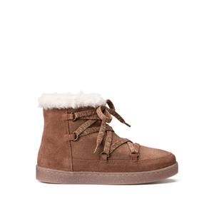 LA REDOUTE COLLECTIONS Gevoerde bottines in leer