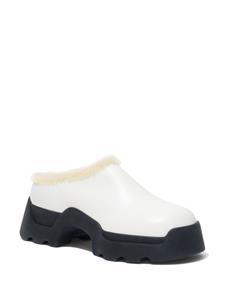 Proenza Schouler Muiltjes met lammy afwerking - Wit