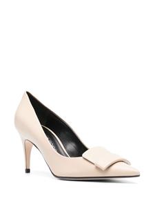 Sergio Rossi SR1 leren pumps - Beige