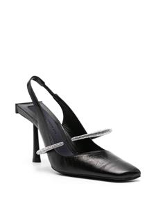 Benedetta Bruzziches Elsa pumps met kristallen - Zwart