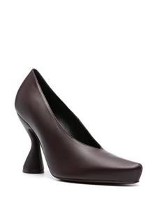 Lanvin Muse leren pumps - Paars