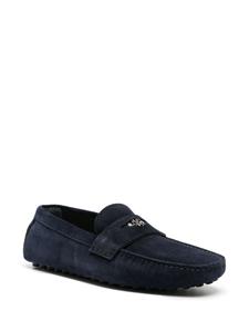Roberto Cavalli Mirror Snake loafers - Blauw