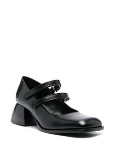 Nodaleto Pumps met vierkante neus - Zwart