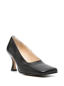 Souliers Martinez Rosana leren pumps - Zwart