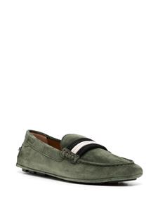 Bally Sneakers met contrasterende afwerking - Groen