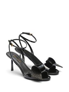 Prada Leren sandalen - Zwart