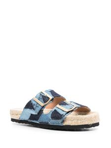 Manebi Jeans espadrilles - Blauw