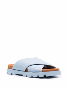 Camper Brutus leren sandalen - Blauw