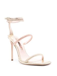 Sophia Webster Callista leren sandalen - Goud