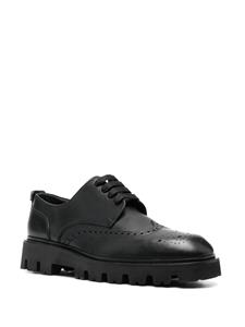Sergio Rossi Geperforeerde brogues - Zwart