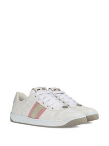 Gucci Screener leren sneakers - Wit