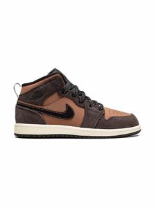 Jordan Kids Jordan 1 Mid SE sneakers - Bruin