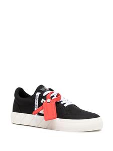 Off-White Low Vulcanized canvas sneakers - Zwart