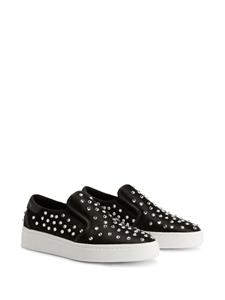 Giuseppe Zanotti GZ94 sneakers met kristallen - Zwart