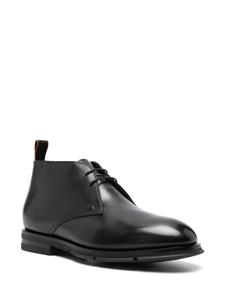 Santoni Leren laarzen - Zwart