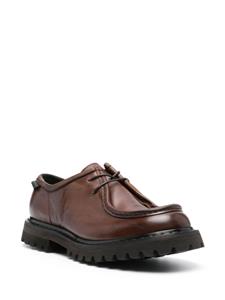 Premiata Leren Derby veterschoenen - Bruin