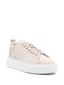 D.A.T.E. Lee leren sneakers - Beige