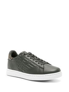 Ea7 Emporio Armani Leren sneakers - Groen