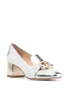 Dee Ocleppo Metallic loafers - Zilver