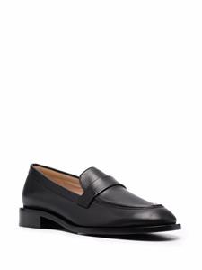 Stuart Weitzman Palmer leren loafers - Zwart