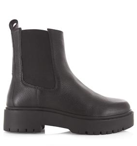 Shoecolate Leren chelsea boot Zwart Leer Chelsea boots Dames