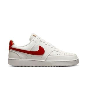 Nike Sneakers Court Vision Low Next Nature - Wit/Rood Dames
