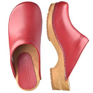 Sanita Lotte Clogs W Red