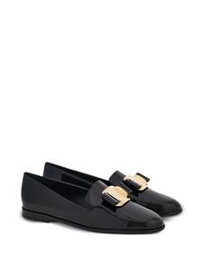 Ferragamo Vara leren loafers - Zwart