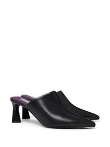 Stella McCartney Muiltjes met puntige neus - Zwart