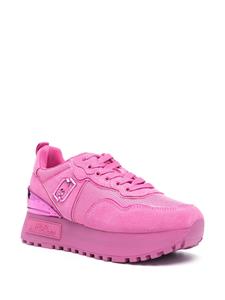 LIU JO Maxi Wonder 52 lace-up sneakers - Roze