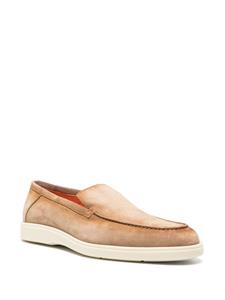 Santoni Suède loafers - Beige