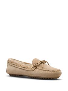 Car Shoe suede driving shoes - Beige
