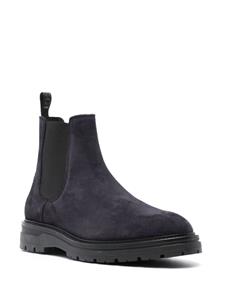 Boggi Milano slip-on suede ankle boots - Blauw