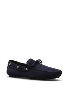 Car Shoe suede driving shoes - Blauw