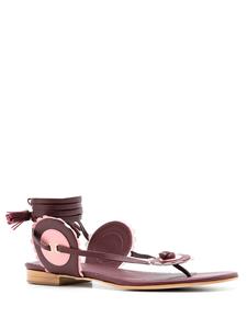Sarah Chofakian Life Style sandalen - Rood