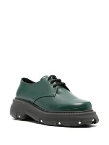 PHILEO 60mm AppleSkin™ platform Derby shoes - Groen