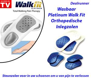 Dealrunner Walk Fit Orthopedische Inlegzolen met 6 Gebogen Accessoires