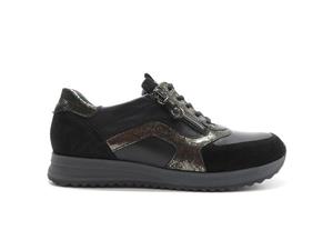 Waldläufer Zwarte  Veterschoenen Wijdte H