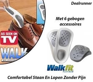 Dealrunner Orthopedische Inlegzolen– Comfortabel Staan en Lopen Zonder Pijn (41-43)