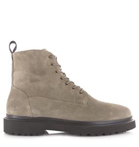 YG32 Brody veterboot met rits Beige Suede Veterboots Heren