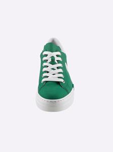 Sneaker in grasgroen van Rieker