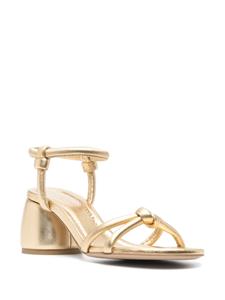 Gianvito Rossi Leren sandalen - Goud