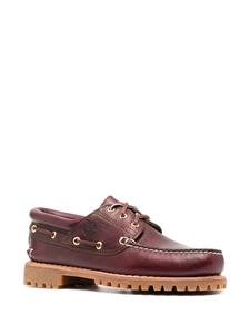 Timberland 3-Eye schoenen met chunky zool - Rood