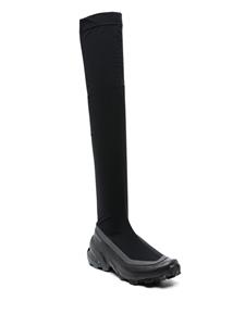 MM6 Maison Margiela X Salomon Overknee laarzen - Zwart