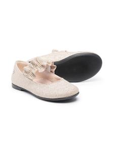 Florens Ballerina's met glitter - Goud