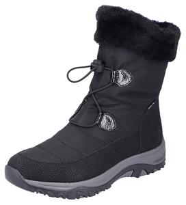 Rieker Winterboots, mit Fellimitat-Besatz am Schaftrand