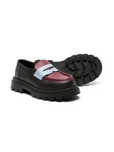 Florens Strange leren loafers - Zwart