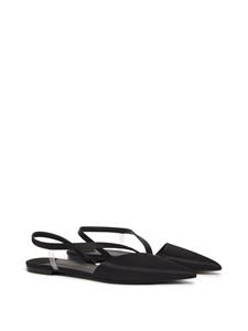 Stella McCartney Iconic D'Orsay ballerina shoes - Zwart