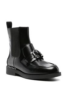 Ash stud-embellished leather boots - Zwart