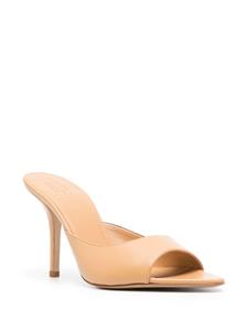 GIABORGHINI x Pernille Teisbaek Perni 100mm mules - Beige
